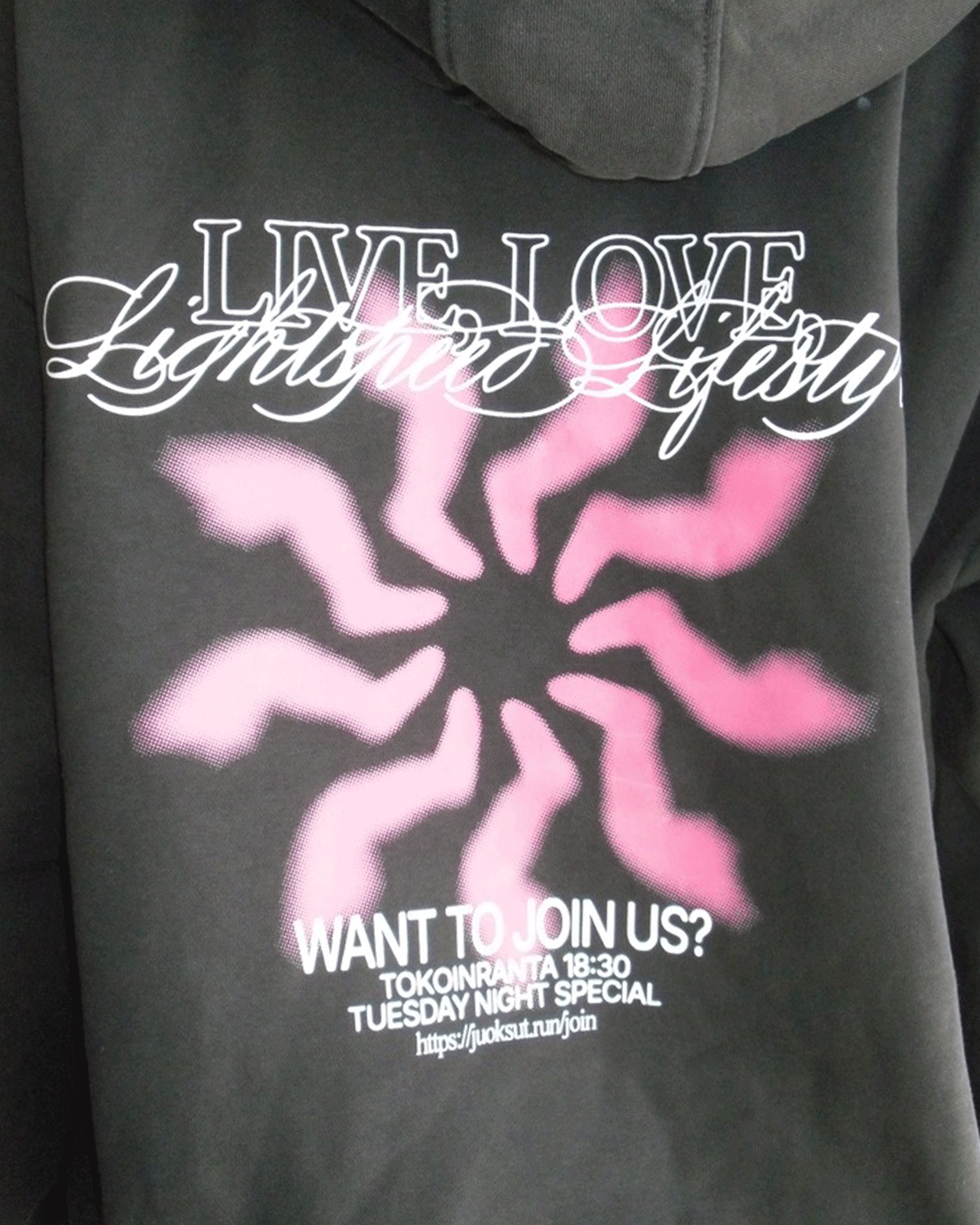 LIVE, LOVE, Lightspeed Hoodie